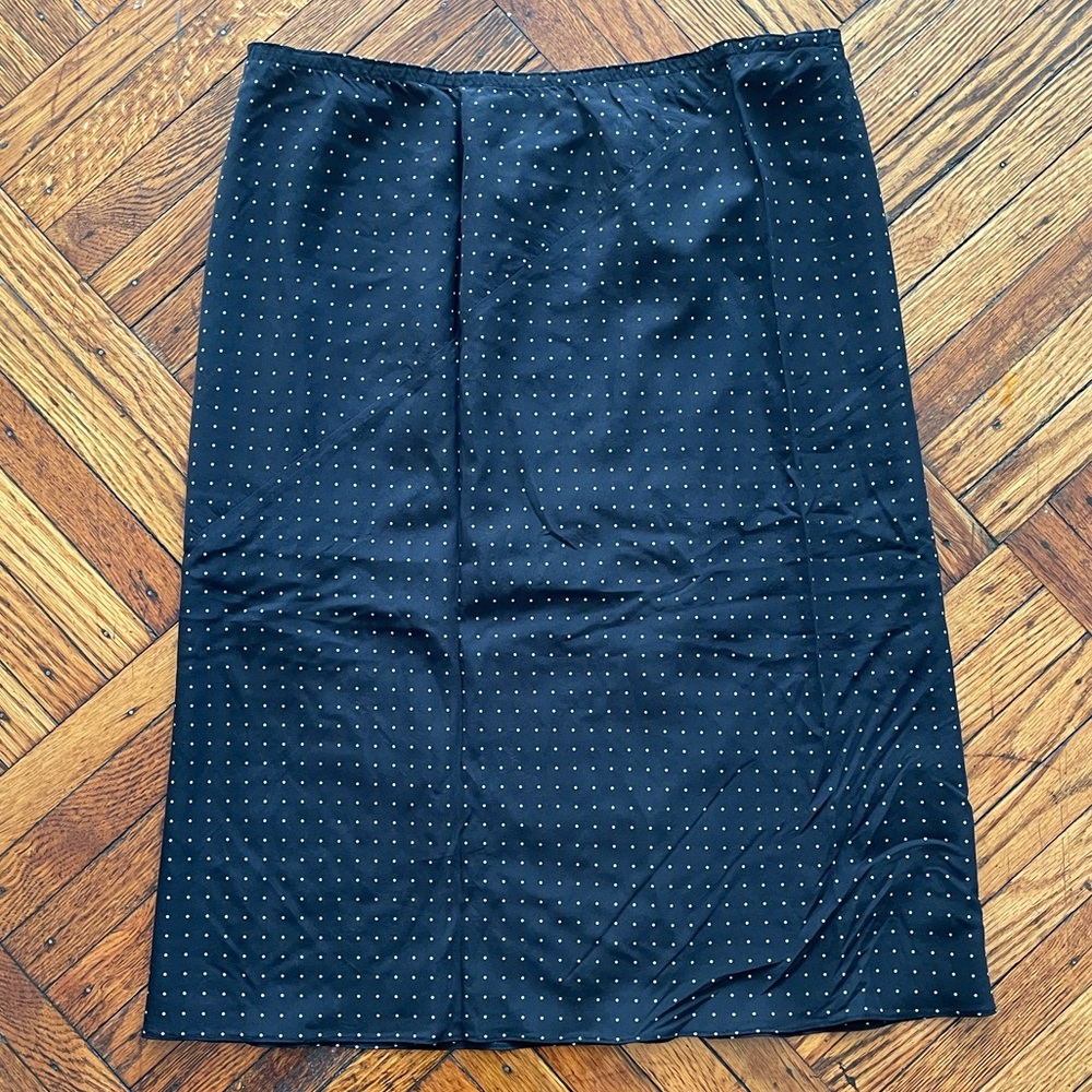 Theory silk tiny polka dot skirt - Size US 6